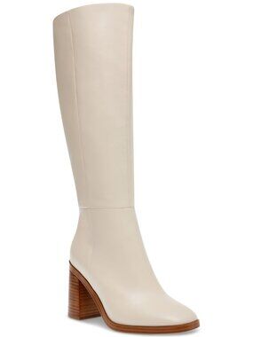 99$ DV by Dolce Vita Flapper Bone Knee-High Dress Boots Women's Size 7 US Ivory